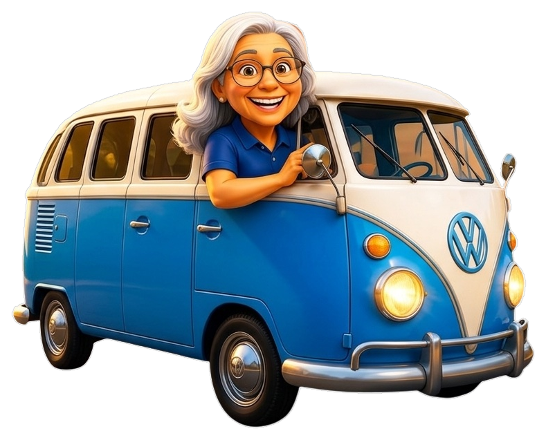 Kombi da campanha da Dra. Raissa Soares